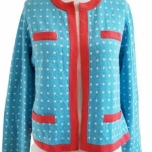 J McLaughlin Cashmere Cardigan ~L